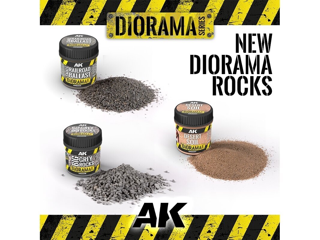 AK Interactive - Volcanic Small Rocks, AK8304 1 AK Interactive - Volcanic Small Rocks, AK8304 1