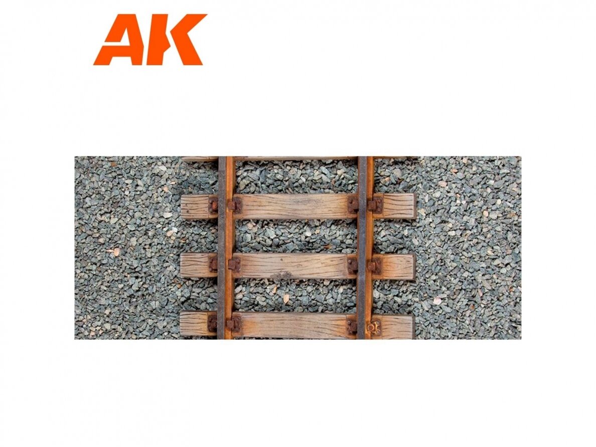 AK Interactive - Railroad Ballast, AK8072 2 AK Interactive - Railroad Ballast, AK8072 2