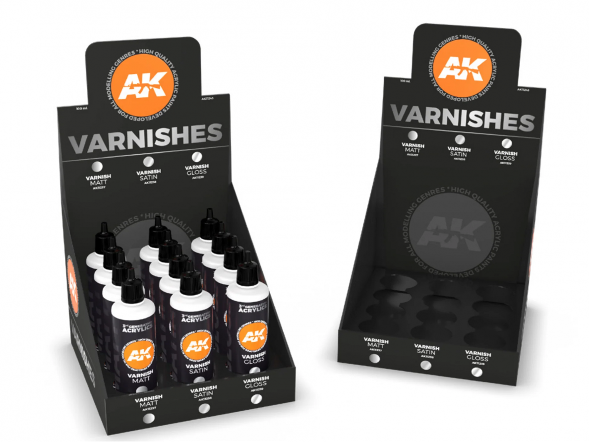 AK Interactive - VARNISH SATIN – 3rd generation poolläik-lakk, 100ml, AK11238 2 AK Interactive - VARNISH SATIN – 3rd generation poolläik-lakk, 100ml, AK11238 2