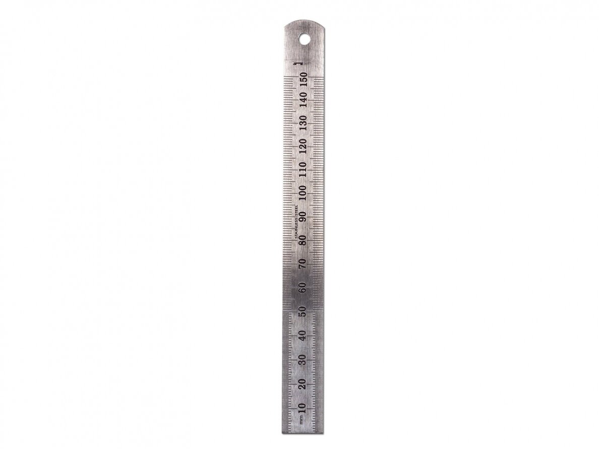 AK Interactive - Stainless steel 150 mm metal ruler (Roostevabast ...
