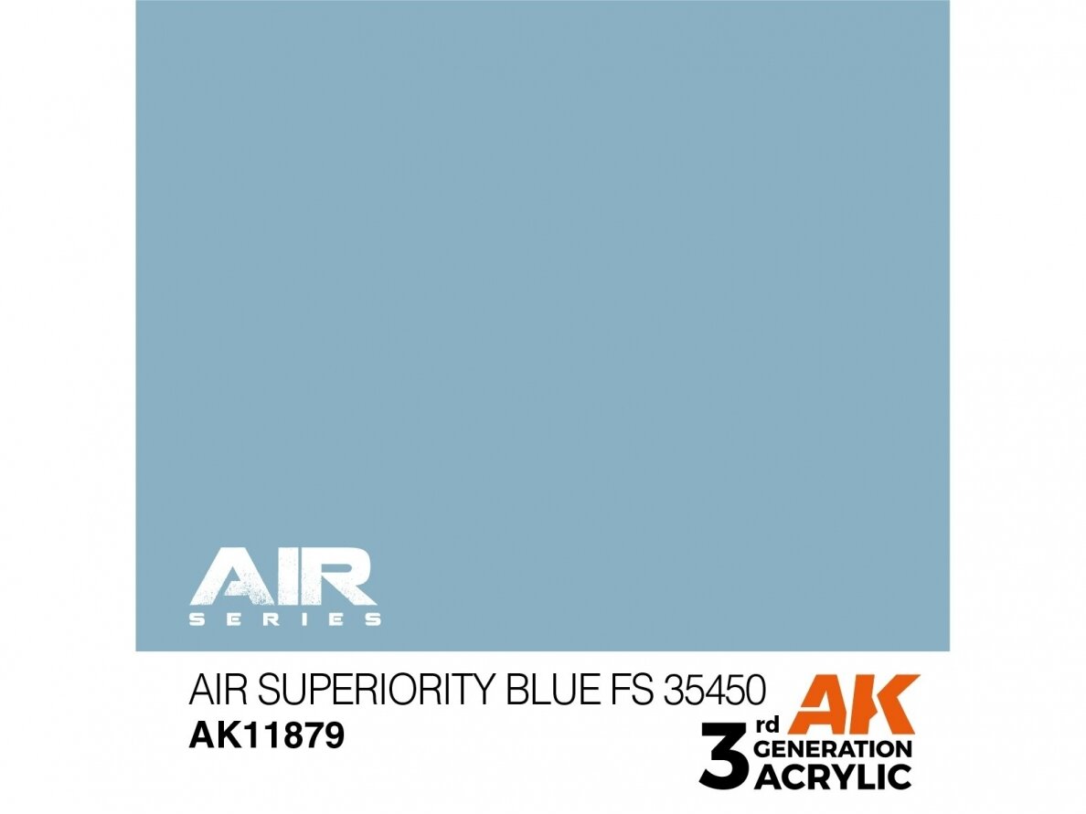 AK Interactive - Air Superiority Blue FS 35450 – AIR 3rd generation Akriliniai dažai, 17ml, AK11879 1