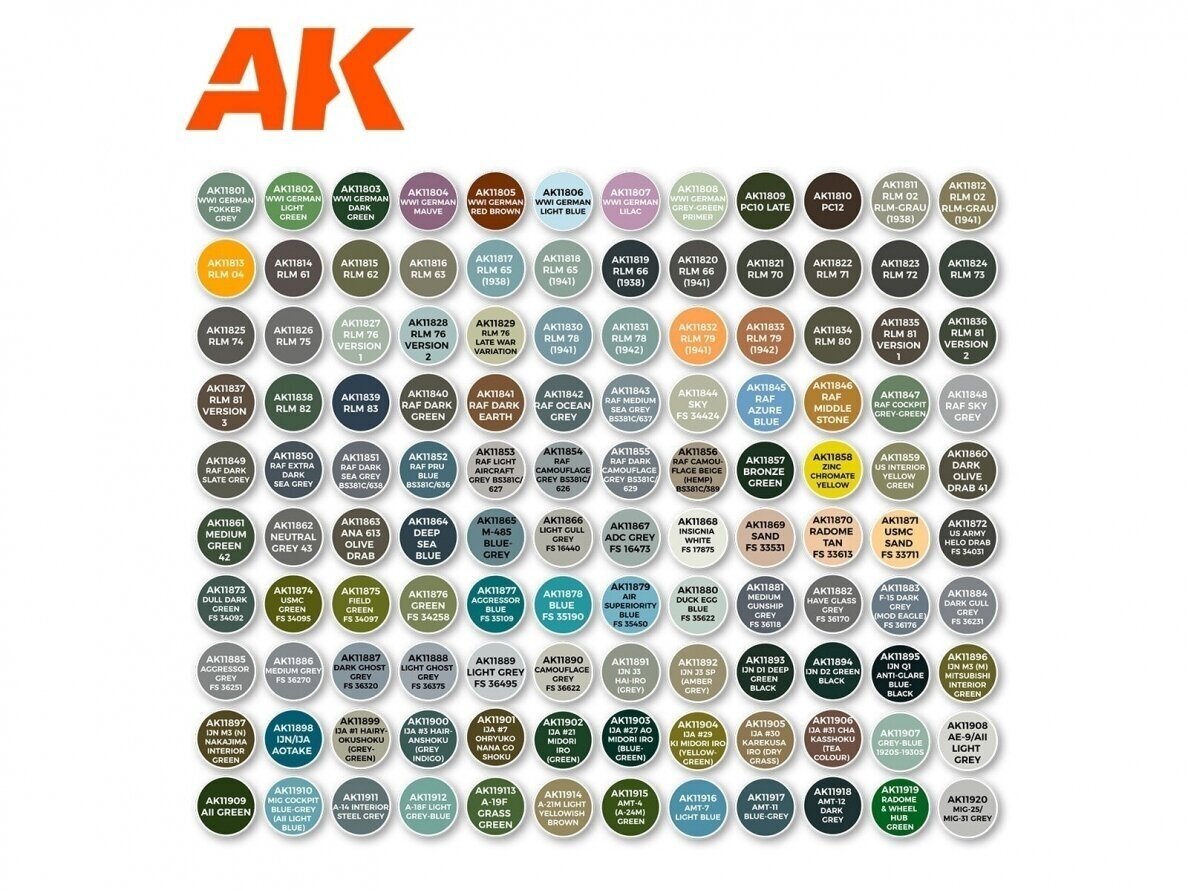 AK Interactive - RLM 81 Version 2 – AIR 3rd generation Acrylic paint, 17ml, AK11836 4 AK Interactive - RLM 81 Version 2 – AIR 3rd generation Acrylic paint, 17ml, AK11836 4