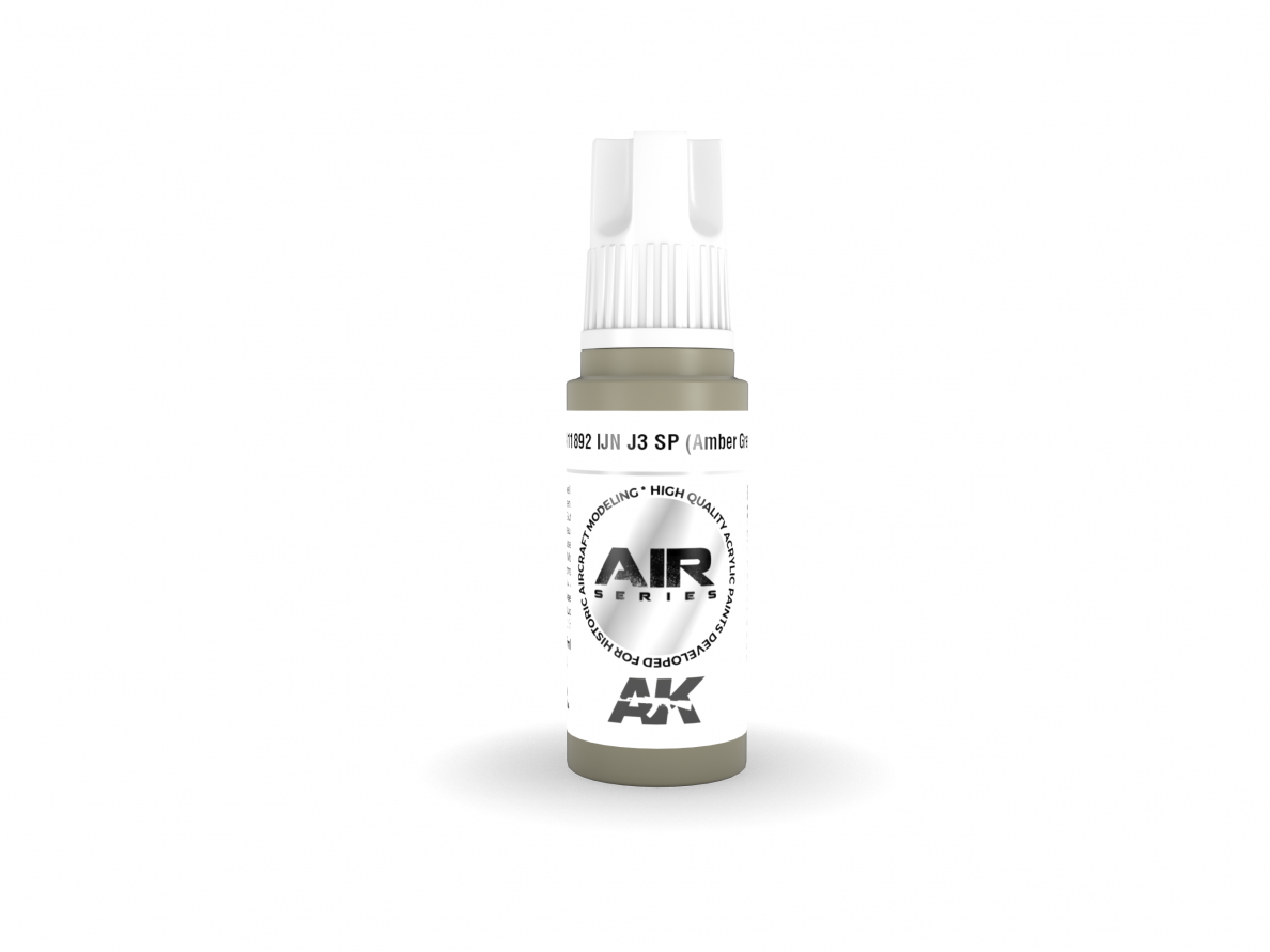 AK Interactive - IJN J3 SP (Amber Grey) – AIR 3rd generation Акриловые краски, 17ml, AK11892 AK Interactive - IJN J3 SP (Amber Grey) – AIR 3rd generation Акриловые краски, 17ml, AK11892