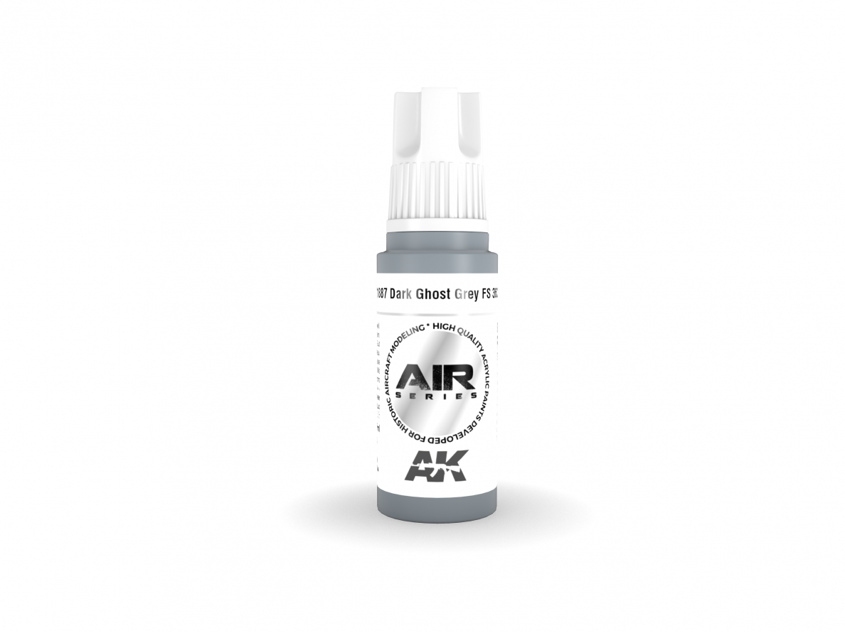 AK Interactive - Dark Ghost Grey FS 36320 – AIR 3rd generation Акриловые краски, 17ml, AK11887 AK Interactive - Dark Ghost Grey FS 36320 – AIR 3rd generation Акриловые краски, 17ml, AK11887