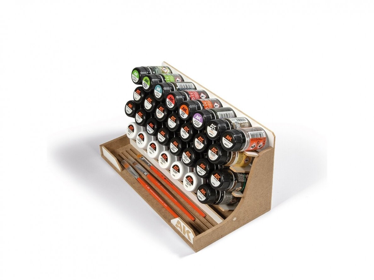 AK Interactive - Modular Organizer for 35ml Bottles (Органайзер), AKORG35 4 AK Interactive - Modular Organizer for 35ml Bottles (Органайзер), AKORG35 4