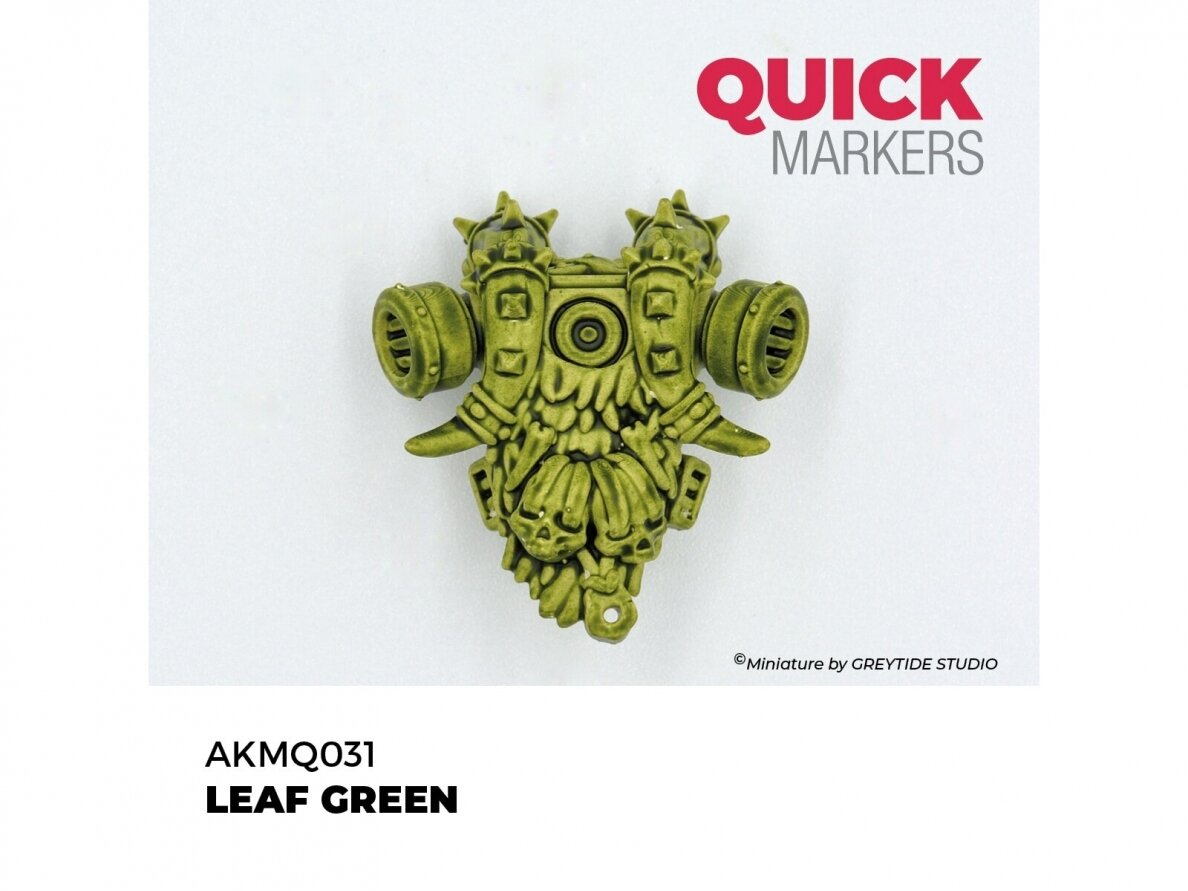 AK Interactive - LEAF GREEN - QUICK MARKER (Маркер), AKMQ031 2