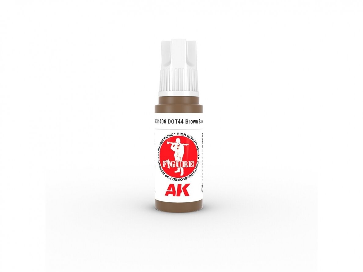 AK Interactive - DOT44 BROWN BASE – FIGURES 3rd generation Akriliniai dažai, 17ml, AK11408 AK Interactive - DOT44 BROWN BASE – FIGURES 3rd generation Akriliniai dažai, 17ml, AK11408