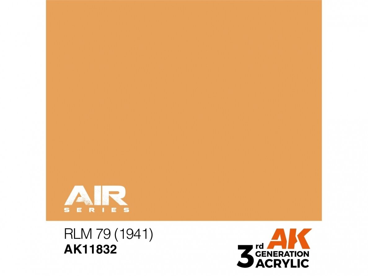 AK Interactive - RLM 79 (1941) – AIR 3rd generation Акриловые краски, 17ml, AK11832 2 AK Interactive - RLM 79 (1941) – AIR 3rd generation Акриловые краски, 17ml, AK11832 2