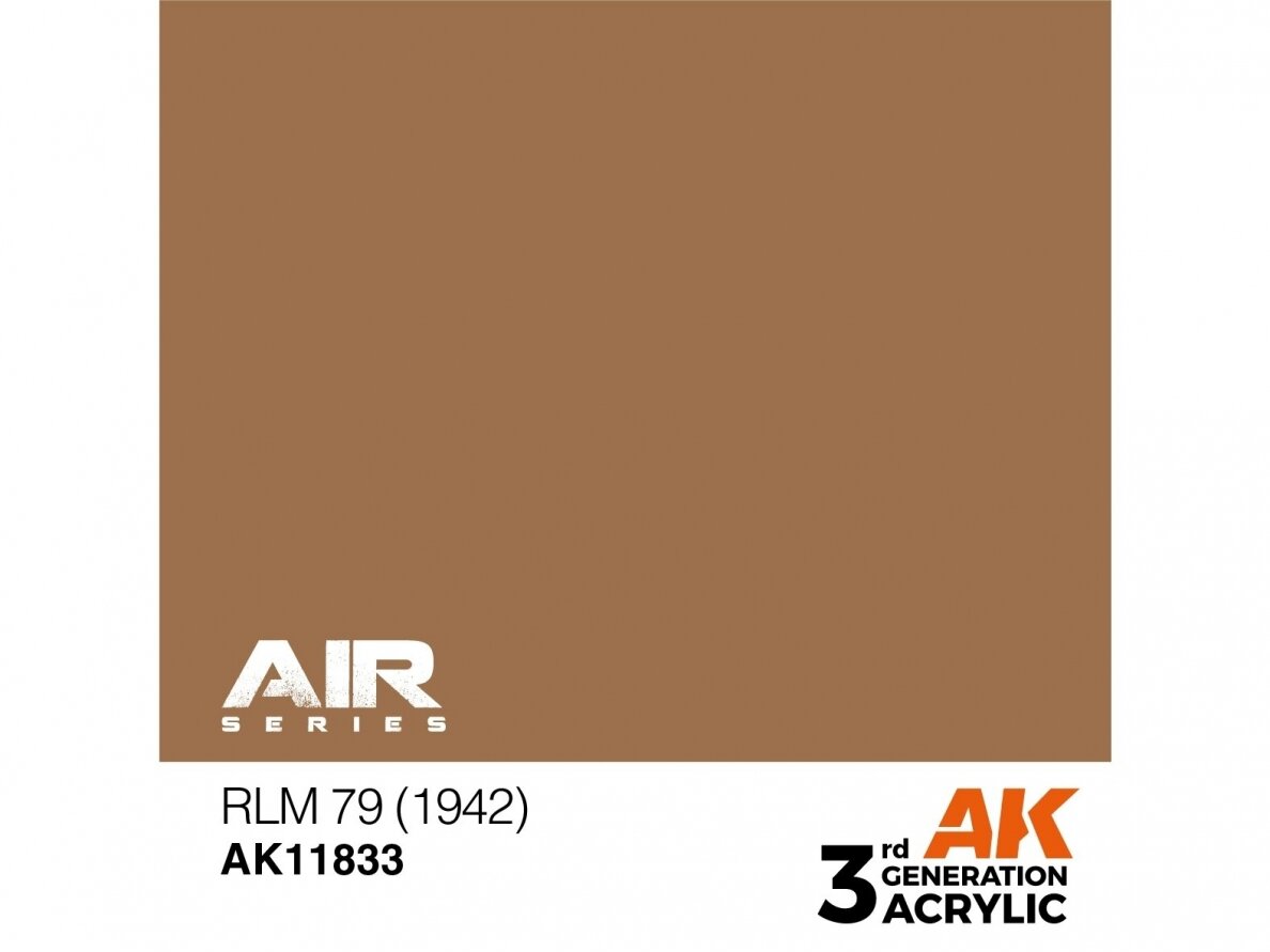 AK Interactive - RLM 79 (1942) – AIR 3rd generation Акриловые краски, 17ml, AK11833 1
