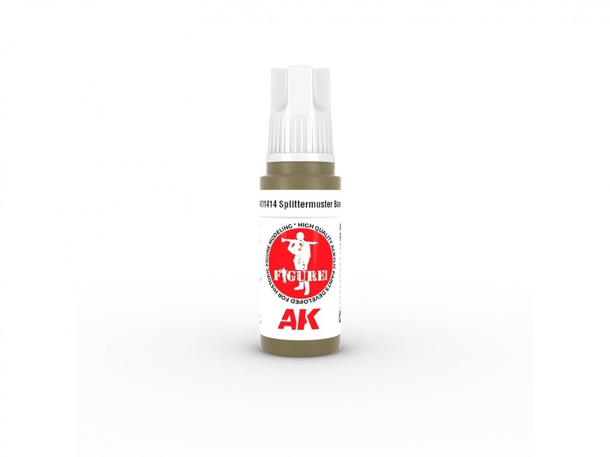 AK Interactive - SPLITTERMUSTER BASE – FIGURES 3rd generation Akriliniai dažai, 17ml, AK11414