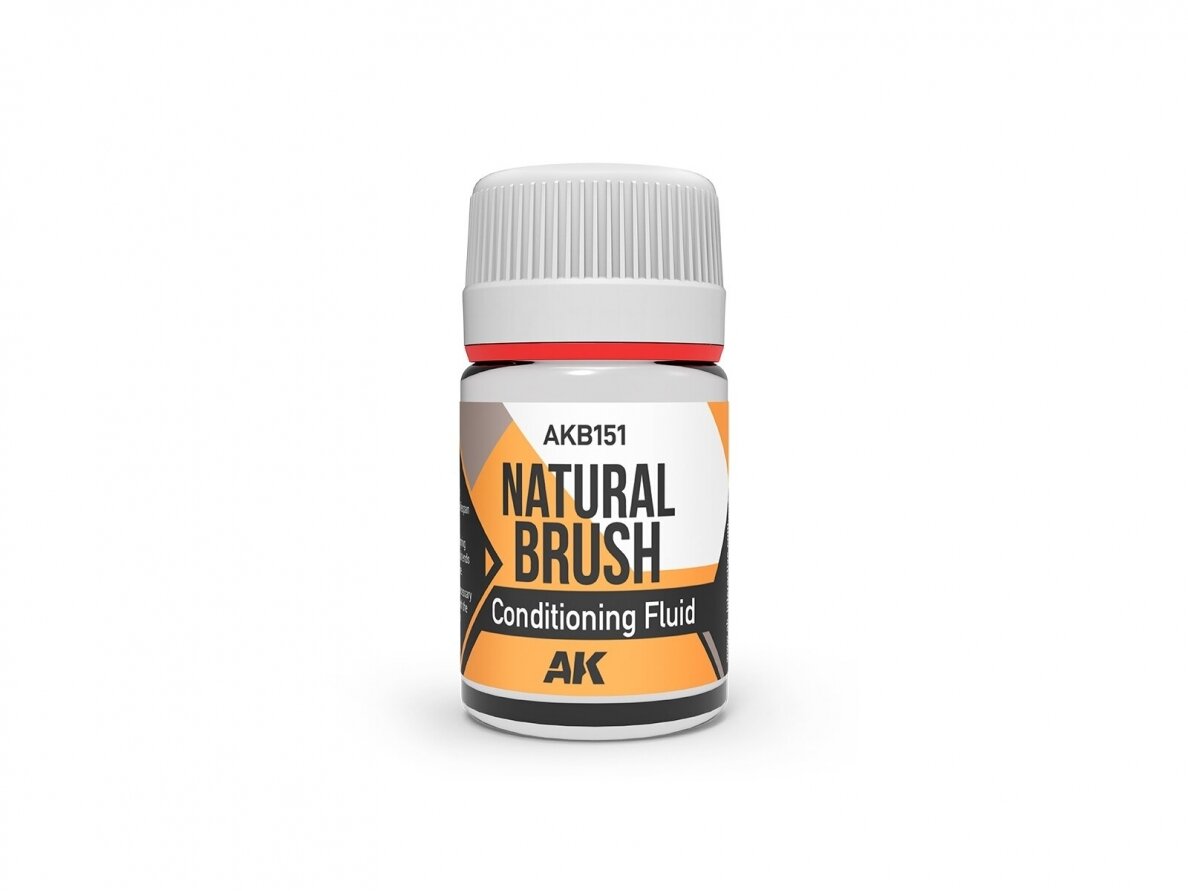 AK Interactive - Natural Brush Conditioning Fluid (looduslike pintslite hooldusvedelik), AKB151 AK Interactive - Natural Brush Conditioning Fluid (looduslike pintslite hooldusvedelik), AKB151