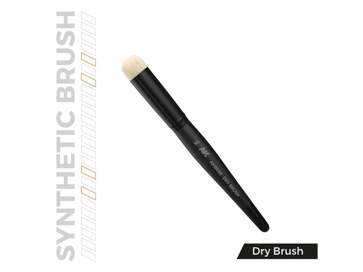 AK Interactive - Synthetic Dry Brush - XL, AKB026 2 AK Interactive - Synthetic Dry Brush - XL, AKB026 2