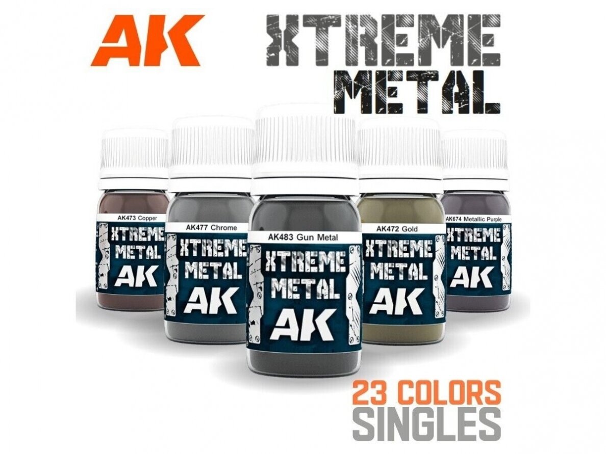 AK Interactive - METALLIC PURPLE XTREME METAL Emailvärv, 30ml, AK674 3 AK Interactive - METALLIC PURPLE XTREME METAL Emailvärv, 30ml, AK674 3