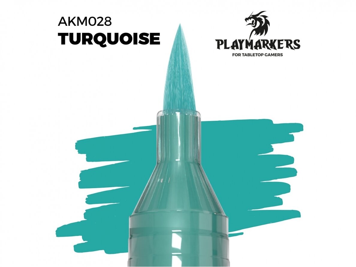AK Interactive - TURQUOISE – PLAYMARKER, AKM028 1 AK Interactive - TURQUOISE – PLAYMARKER, AKM028 1