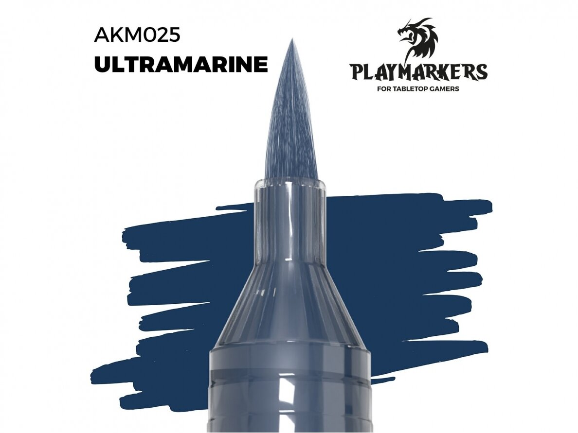AK Interactive - ULTRAMARINE – PLAYMARKER (Žymeklis), AKM025 1 AK Interactive - ULTRAMARINE – PLAYMARKER (Žymeklis), AKM025 1