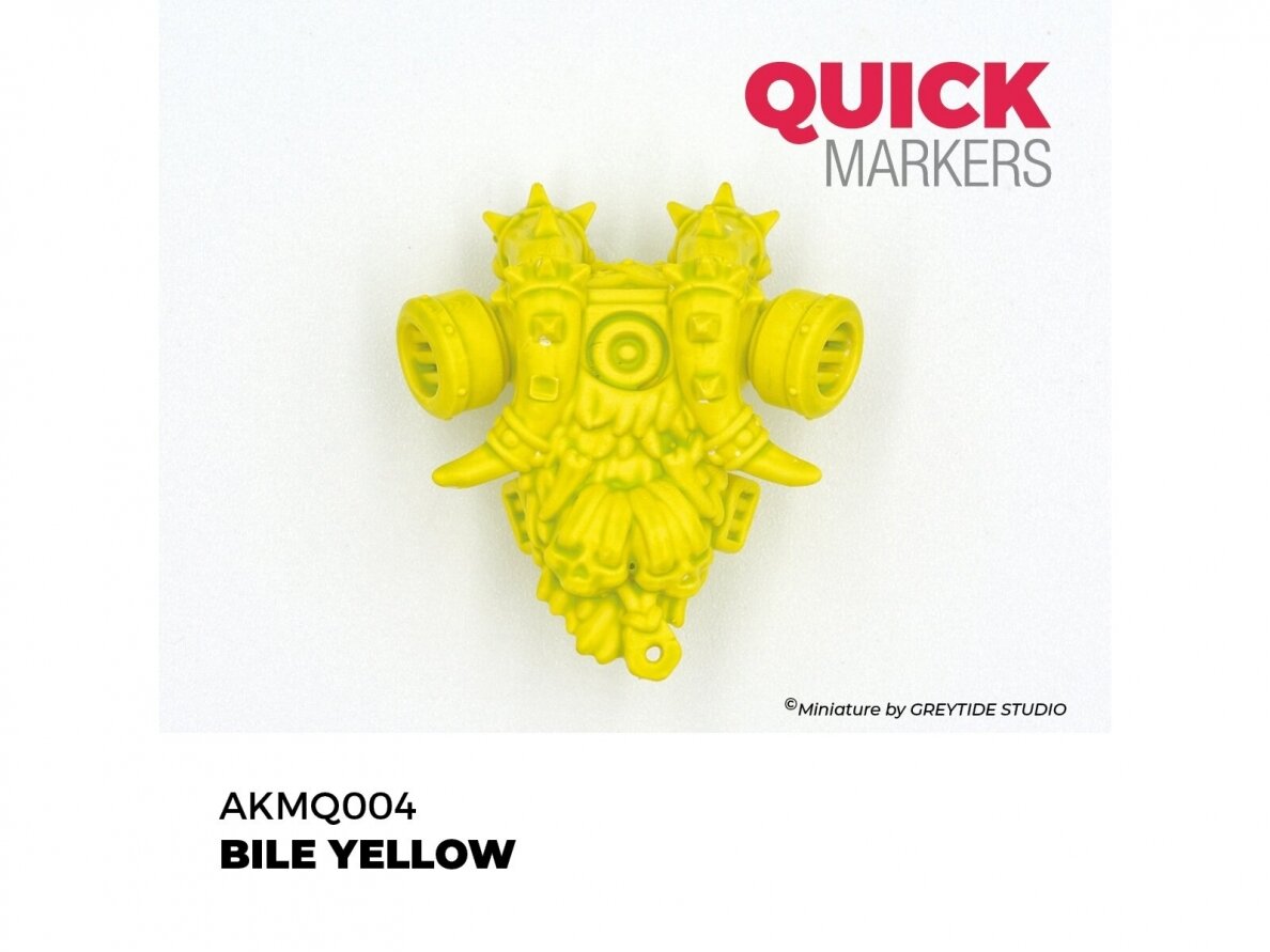 AK Interactive - BILE YELLOW - QUICK MARKER (Žymeklis), AKMQ004 2 AK Interactive - BILE YELLOW - QUICK MARKER (Žymeklis), AKMQ004 2