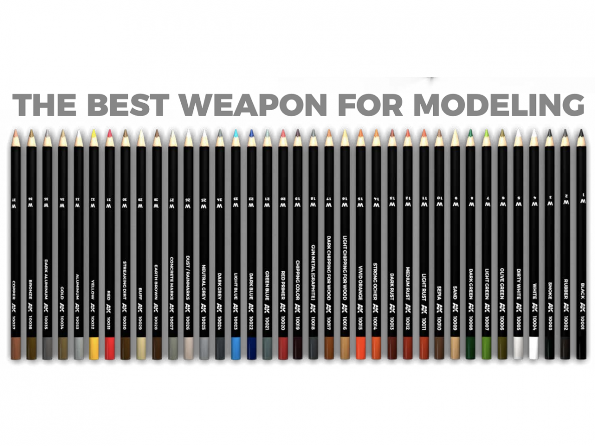 AK Interactive - Green Blue Weathering Pencil, AK10021 3 AK Interactive - Green Blue Weathering Pencil, AK10021 3