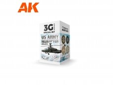 AK Interactive - 3rd generation - Akrils krāsu komplekts US Army Helicopter Colors, AK11750