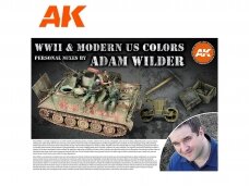 AK Interactive - 3rd generation - Akrilinių dažų rinkinys Signature Set "Adam Wilder", AK11763