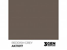 AK Interactive - Reddish Grey - standard 3rd generation Akrila krāsas, 17ml, AK11017