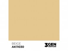 AK Interactive - Beige - standard 3rd generation Akrila krāsas, 17ml, AK11030 AK Interactive - Beige - standard 3rd generation Akrila krāsas, 17ml, AK11030