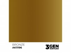 AK Interactive - Bronze - standard 3rd generation Acrylic paint, 17ml, AK11196 AK Interactive - Bronze - standard 3rd generation Acrylic paint, 17ml, AK11196