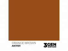 AK Interactive - Orange Brown - standard 3rd generation Akrila krāsas, 17ml, AK11101 AK Interactive - Orange Brown - standard 3rd generation Akrila krāsas, 17ml, AK11101