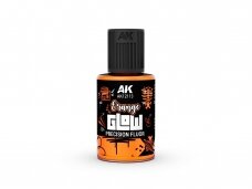 AK Interactive - Orange Glow Precision Fluor, 30ml, AK12113