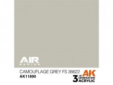 AK Interactive - Camouflage Grey FS 36622 – AIR 3rd generation Акриловые краски, 17ml, AK11890 AK Interactive - Camouflage Grey FS 36622 – AIR 3rd generation Акриловые краски, 17ml, AK11890