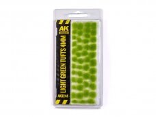 AK Interactive - Light Green Tufts 4mm, AK8244
