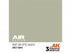 AK Interactive - RAF Sky / FS 34424 – AIR 3rd generation Akriliniai dažai, 17ml, AK11844 AK Interactive - RAF Sky / FS 34424 – AIR 3rd generation Akriliniai dažai, 17ml, AK11844