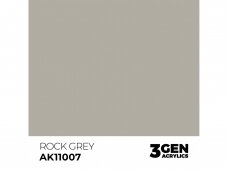 AK Interactive - Rock Grey - standard 3rd generation Akrila krāsas, 17ml, AK11007