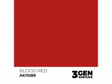 AK Interactive - Blood Red - standard 3rd generation Akrila krāsas, 17ml, AK11089 AK Interactive - Blood Red - standard 3rd generation Akrila krāsas, 17ml, AK11089