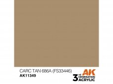 AK Interactive - CARC Tan 686A (FS33446) – AFV 3rd generation Akrila krāsas, 17ml, AK11349 AK Interactive - CARC Tan 686A (FS33446) – AFV 3rd generation Akrila krāsas, 17ml, AK11349