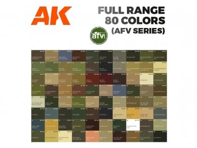 AK Interactive - Dark green FS34102 – AFV 3rd generation Akrila krāsas, 17ml, AK11342 4 AK Interactive - Dark green FS34102 – AFV 3rd generation Akrila krāsas, 17ml, AK11342 4