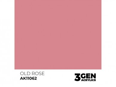 AK Interactive - Old Rose - standard 3rd generation Acrylic paint, 17ml, AK11062 1