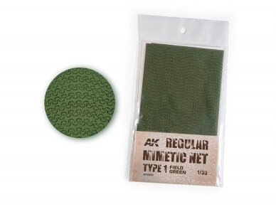AK Interactive - Camouflage net Field Green Type 1, 1/35, AK8066 AK Interactive - Camouflage net Field Green Type 1, 1/35, AK8066