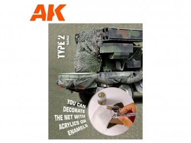 AK Interactive - Camouflage net brown type 2, 1/35, AK8062 2