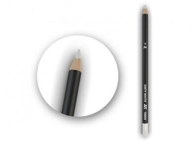 AK Interactive - Dirty White Weathering Pencil (zīmulis), AK10005 1