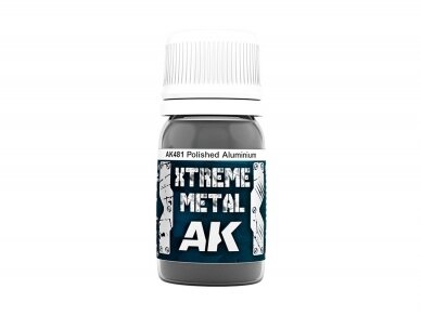 AK Interactive - DURALUMINIUM XTREME METAL Emailvärv, 30ml, AK481 1 AK Interactive - DURALUMINIUM XTREME METAL Emailvärv, 30ml, AK481 1