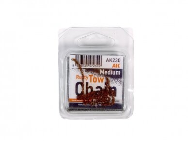 AK Interactive - Rusted Tow Chain medium, AK230 AK Interactive - Rusted Tow Chain medium, AK230