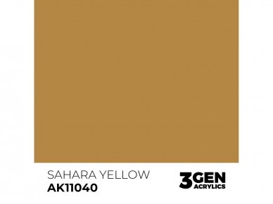 AK Interactive - Sahara Yellow - standard 3rd generation Акриловые краски, 17ml, AK11040 1 AK Interactive - Sahara Yellow - standard 3rd generation Акриловые краски, 17ml, AK11040 1