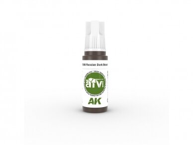 AK Interactive - Russian Dark Brown 6K – AFV 3rd generation Akrüülvärv, 17ml, AK11369 AK Interactive - Russian Dark Brown 6K – AFV 3rd generation Akrüülvärv, 17ml, AK11369