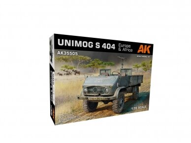 AK Interactive - Unimog S 404 Europe and Africa, 1/35, AK35505