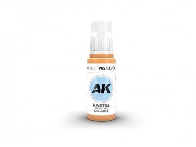 AK Interactive - Pastel Peach - standard 3rd generation Acrylic paint, 17ml, AK11076
