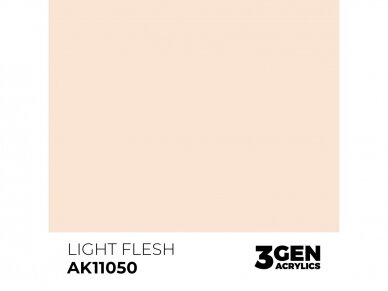 AK Interactive - Light Flesh - standard 3rd generation Акриловые краски, 17ml, AK11050 1 AK Interactive - Light Flesh - standard 3rd generation Акриловые краски, 17ml, AK11050 1
