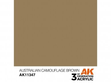 AK Interactive - Australian Camouflage Brown – AFV 3rd generation Acrylic paint, 17ml, AK11347 1 AK Interactive - Australian Camouflage Brown – AFV 3rd generation Acrylic paint, 17ml, AK11347 1