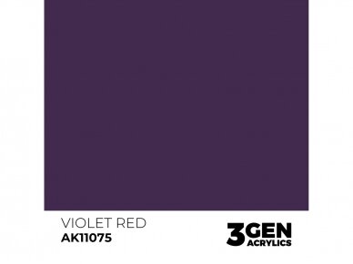AK Interactive - Violet Red - standard 3rd generation Акриловые краски, 17ml, AK11075 1 AK Interactive - Violet Red - standard 3rd generation Акриловые краски, 17ml, AK11075 1