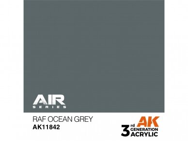 AK Interactive - RAF Ocean Grey – AIR 3rd generation Akriliniai dažai, 17ml, AK11842 1 AK Interactive - RAF Ocean Grey – AIR 3rd generation Akriliniai dažai, 17ml, AK11842 1