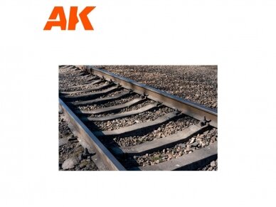 AK Interactive - Small Railroad Ballast, AK8256 2 AK Interactive - Small Railroad Ballast, AK8256 2
